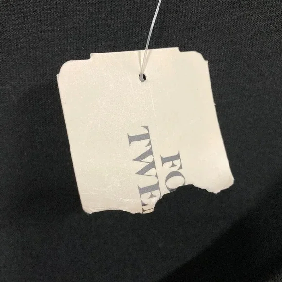 Forever 21 Black Maxi‎ Dress, Size Small, Graphic Message with Cross, New w Tags - Picture 3 of 8